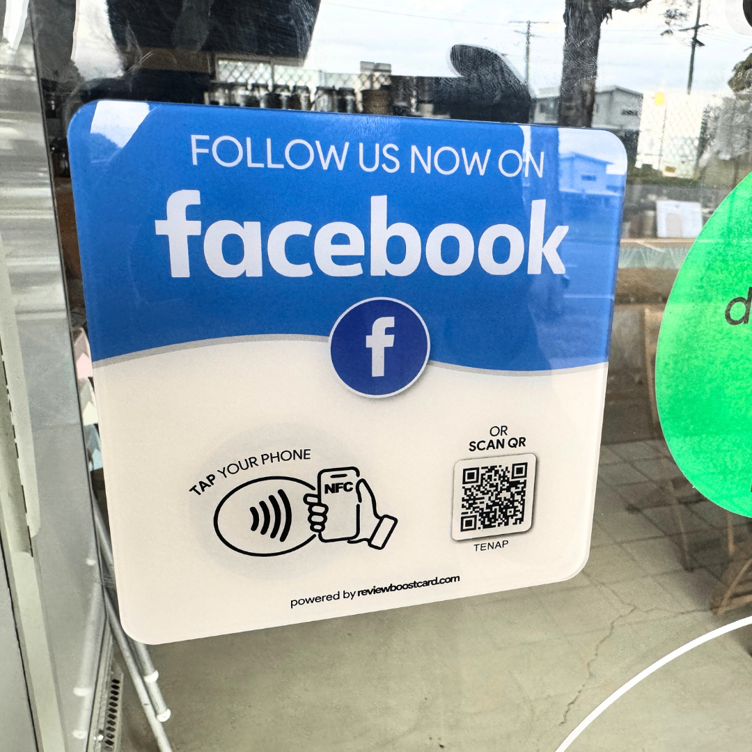 Facebook Followers Plaque